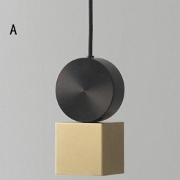 Lampă suspendată modernă Lampă acril nordică Iluminare cu geometrie