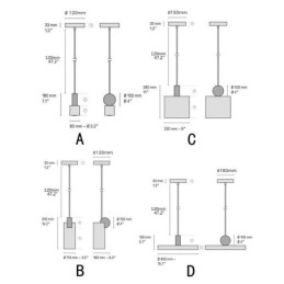 Lampă suspendată modernă Lampă acril nordică Iluminare cu geometrie