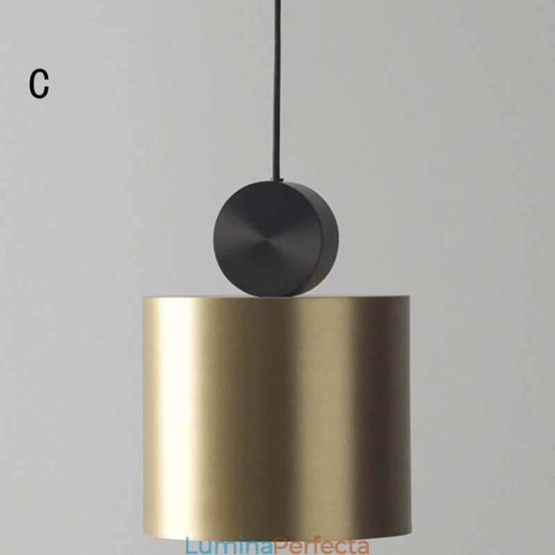 Lampă suspendată modernă Lampă acril nordică Iluminare cu geometrie