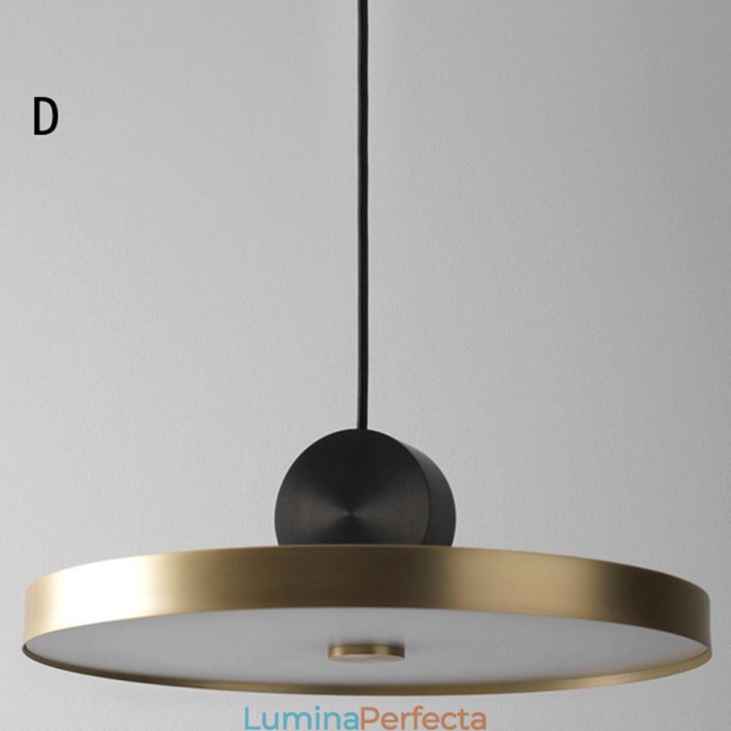 Lampă suspendată modernă Lampă acril nordică Iluminare cu geometrie