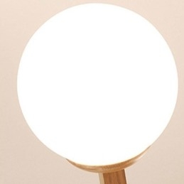 Lampă suspendată Nordic Magic Bean Corp de iluminat creativ din lemn