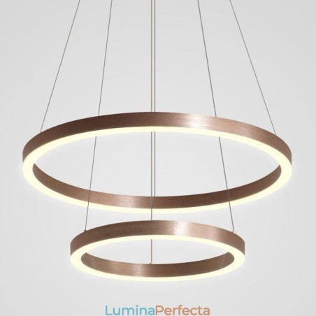 Lampă suspendată Drawing Craft 2 Inele Lampă 60+40cm Lampă suspendată Drawing Craft 2 Inele Lampă 60+40cm