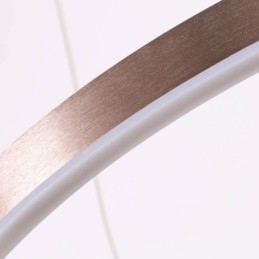 Lampă suspendată Drawing Craft 2 Inele Lampă 60+40cm