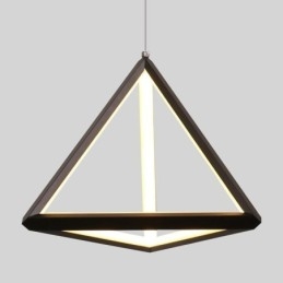 Lampă de suspendare postmodernă Lumină triunghiulară geometrică Lampă creativă de iluminat