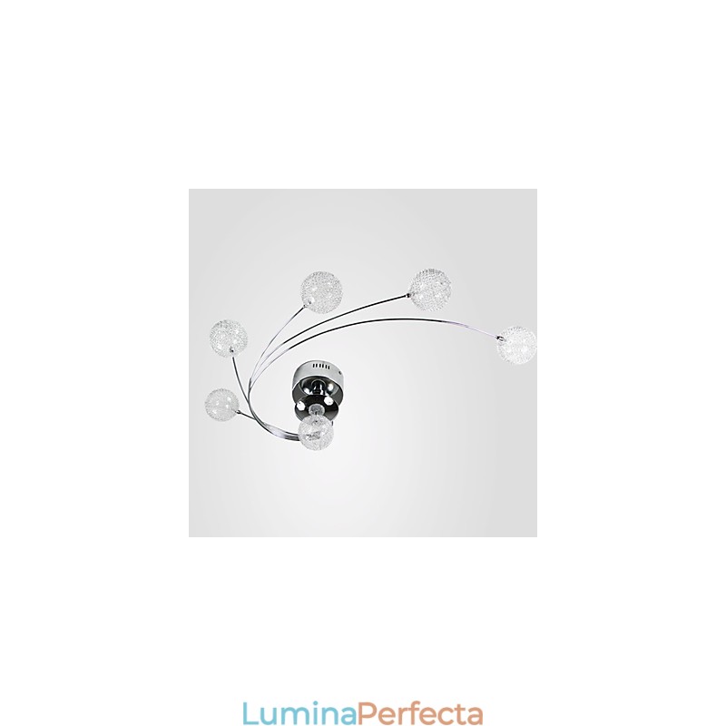 Plafoniera Becuri Modern Living Incluse 6 lumini