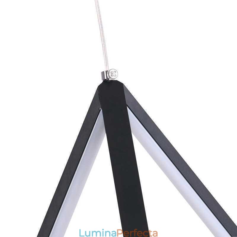 Lampă de suspendare postmodernă Lumină triunghiulară geometrică Lampă creativă de iluminat