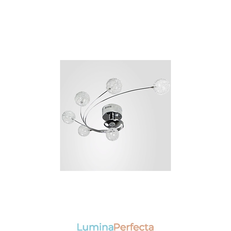 Plafoniera Becuri Modern Living Incluse 6 lumini