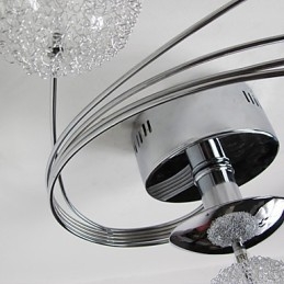 Plafoniera Becuri Modern Living Incluse 6 lumini