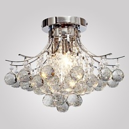 Candelabru Modern Cristal 3 Lumini