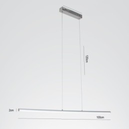 Lampă de suspendare nordică Lampă de suspendare cilindric creativă din acril