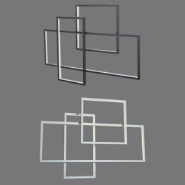 Lampă de suspendare nordică Lampă de suspendare pătrată geometrică