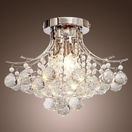 Candelabru Modern Cristal 3 Lumini
