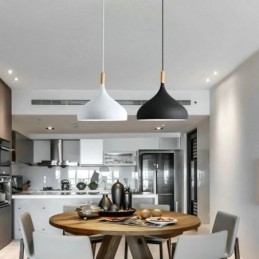 Lampă suspendată modernă Lampă macaron din aluminiu Lumină reglabilă acasă