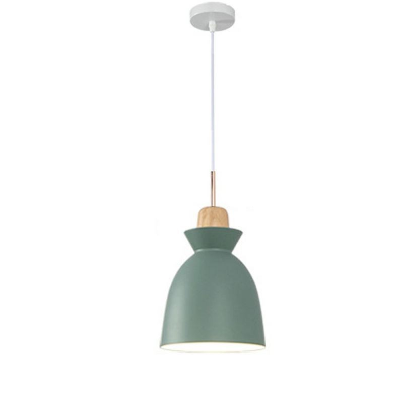 Lampă suspendată Nordic Metal Dom Macaron Culori Lampă