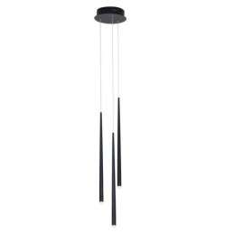Lumină suspendată modernă, simplă, în formă de cilindru. Lampă de ploaie de meteoriți