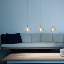 Lumină suspendată modernă Candelabru de cristal Lampă de iluminat acasă