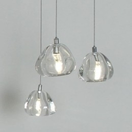 Lumină suspendată modernă Candelabru de cristal Lampă de iluminat acasă