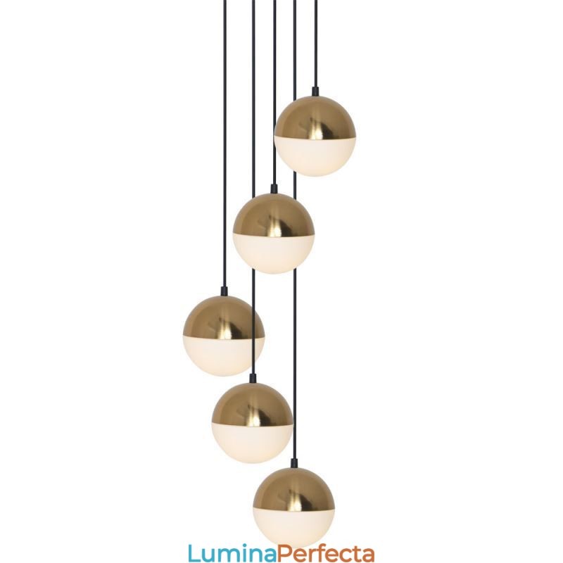 Lampă suspendată Nordic Cluster Lampă creativă în formă de cerc