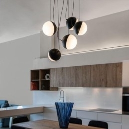 Lampă suspendată Nordic Cluster Lampă creativă în formă de cerc