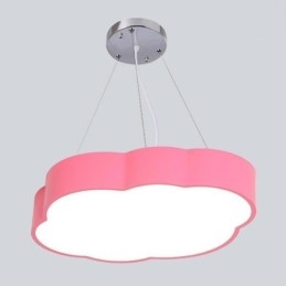 Lampă suspendată Lampă modernă simplă în nor Iluminat creativ din desene animate