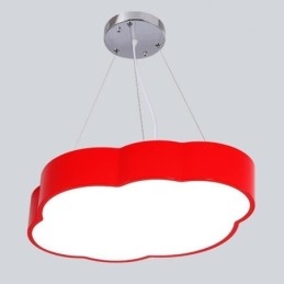 Lampă suspendată Lampă modernă simplă în nor Iluminat creativ din desene animate
