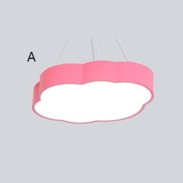 Lampă suspendată Lampă modernă simplă în nor Iluminat creativ din desene animate