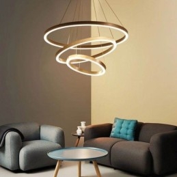 Lampă suspendată Drawing Craft Lampă 3 Inele 80+60+40cm