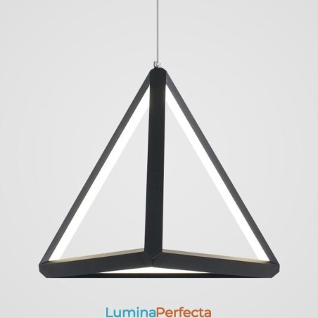 Lumină suspendată postmodernă Lumină triunghi geometrică Iluminare creativă a lămpii Lumină suspendată postmodernă Lumină triunghi geometrică Iluminare creativă a lămpii