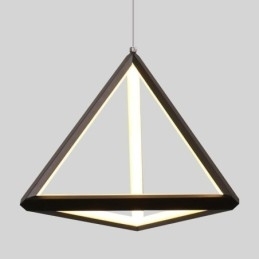 Lumină suspendată postmodernă Lumină triunghi geometrică Iluminare creativă a lămpii