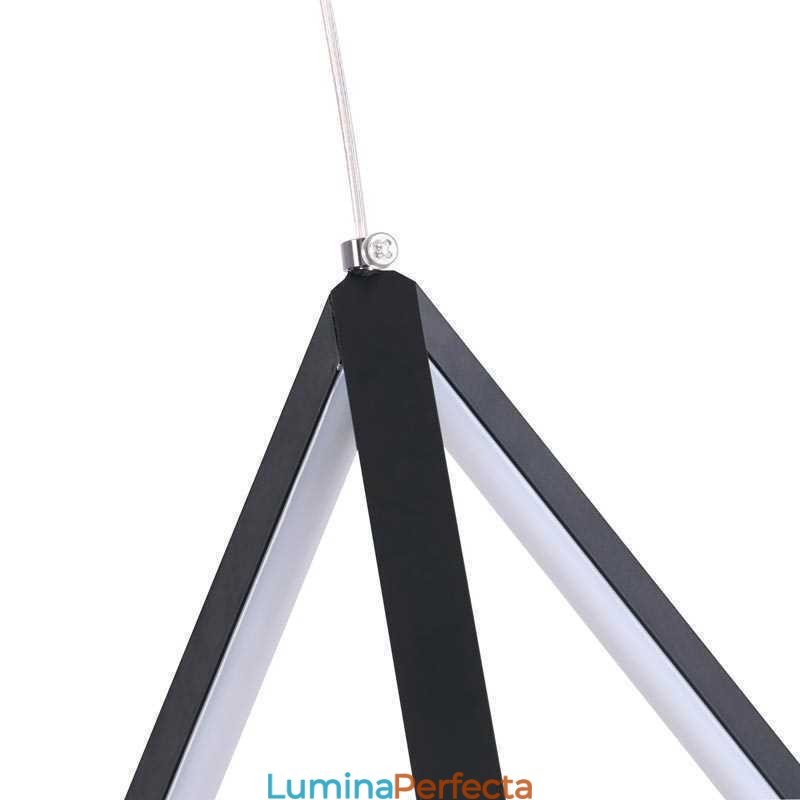 Lumină suspendată postmodernă Lumină triunghi geometrică Iluminare creativă a lămpii