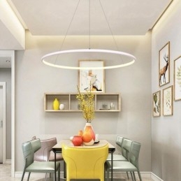 Lampă suspendată modernă cerc 60cm 80cm