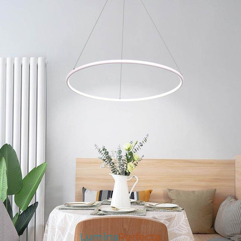 Lampă suspendată modernă cerc 60cm 80cm