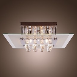 Plafoniera Modern Crystal Living 5 Lumini