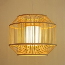 Lantern Bamboo Pandantiv Lampă japoneză creativă