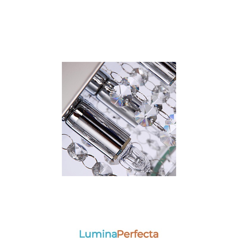 Plafoniera Modern Crystal Living 5 Lumini