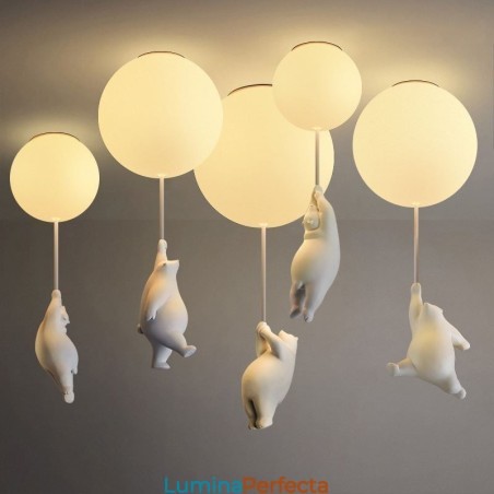 Plafoniera Balon Nordic Acrilic Pendant Copii Copii Plafoniera Balon Nordic Acrilic Pendant Copii Copii