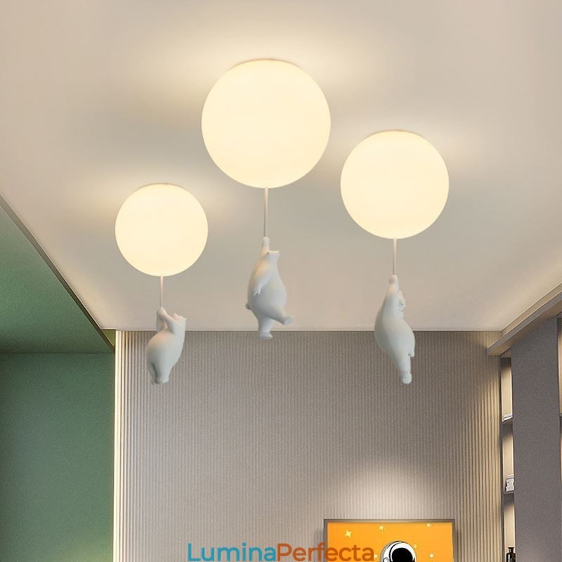 Plafoniera Balon Nordic Acrilic Pendant Copii Copii