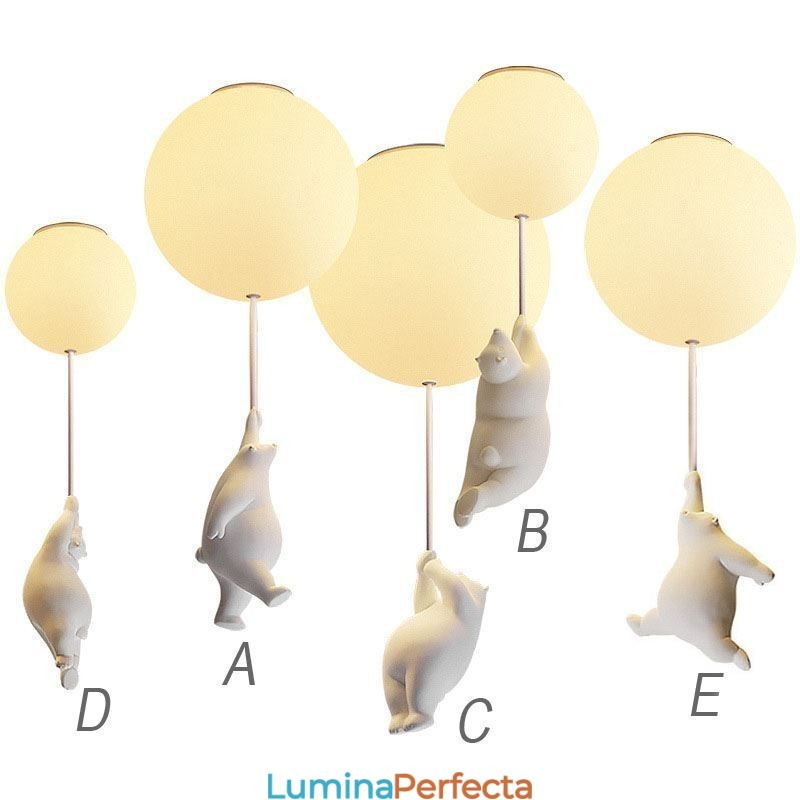 Plafoniera Balon Nordic Acrilic Pendant Copii Copii
