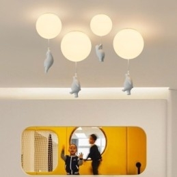 Plafoniera Balon Nordic Acrilic Pendant Copii Copii