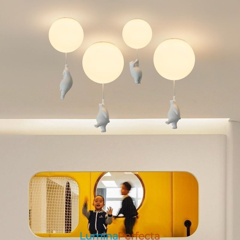 Plafoniera Balon Nordic Acrilic Pendant Copii Copii