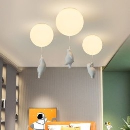 Plafoniera Balon Nordic Acrilic Pendant Copii Copii