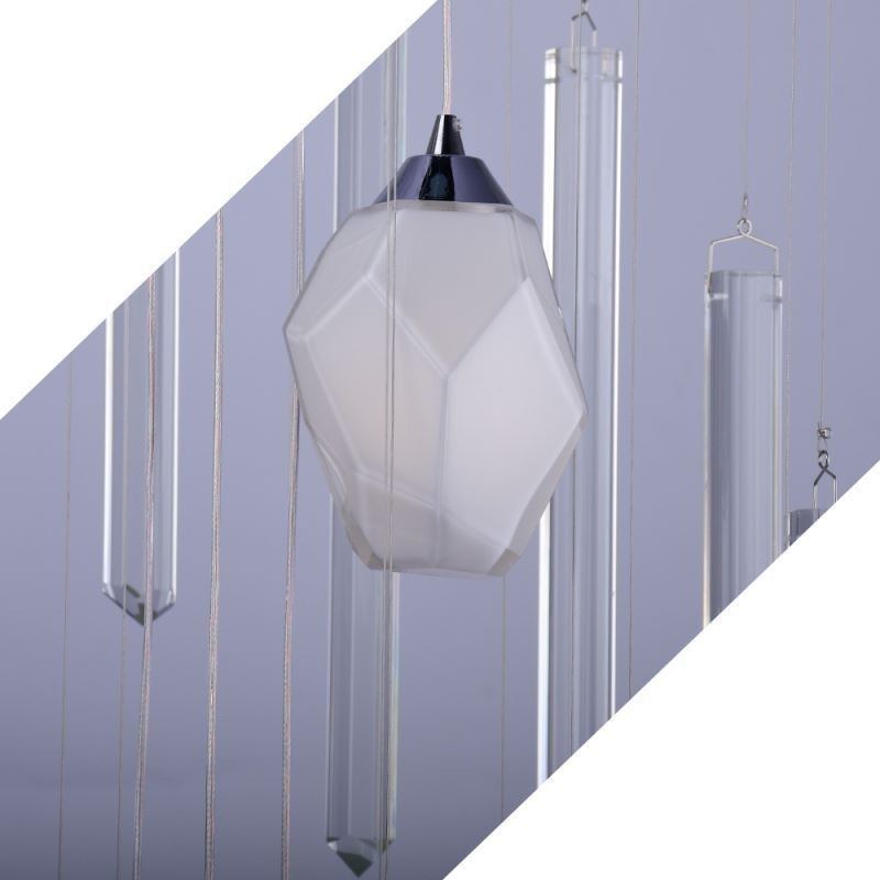 Cluster Pendant Lampă Modernă Mare Pendant Cristal Candelabru Duplex Scară