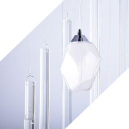 Cluster Pendant Lampă Modernă Mare Pendant Cristal Candelabru Duplex Scară