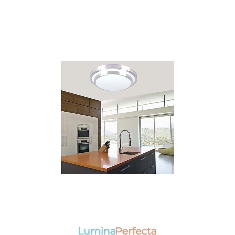 Lumini cu montaj încastrat Lumină rotundă simplă modernă diametru 35 cm