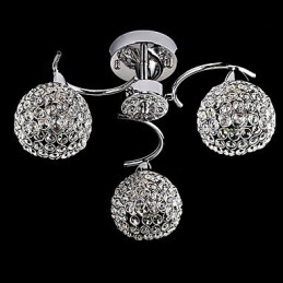 Lumină suspendată din metal, metal galvanizat, modernă, cu montare încastrabilă