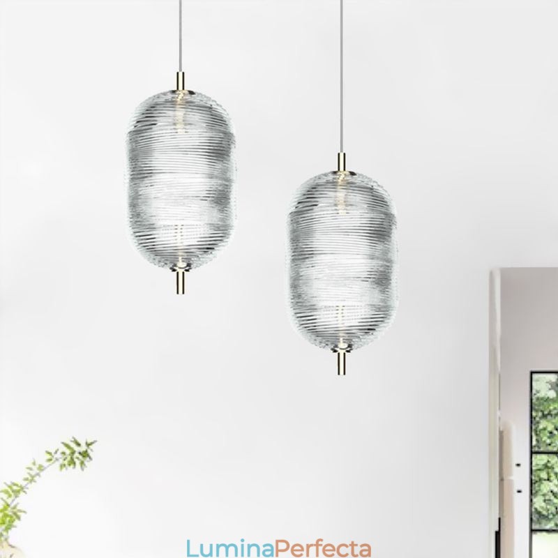 Lampă suspendată Water Ripple Plafoniera modernă, minimalistă, din fier forjat