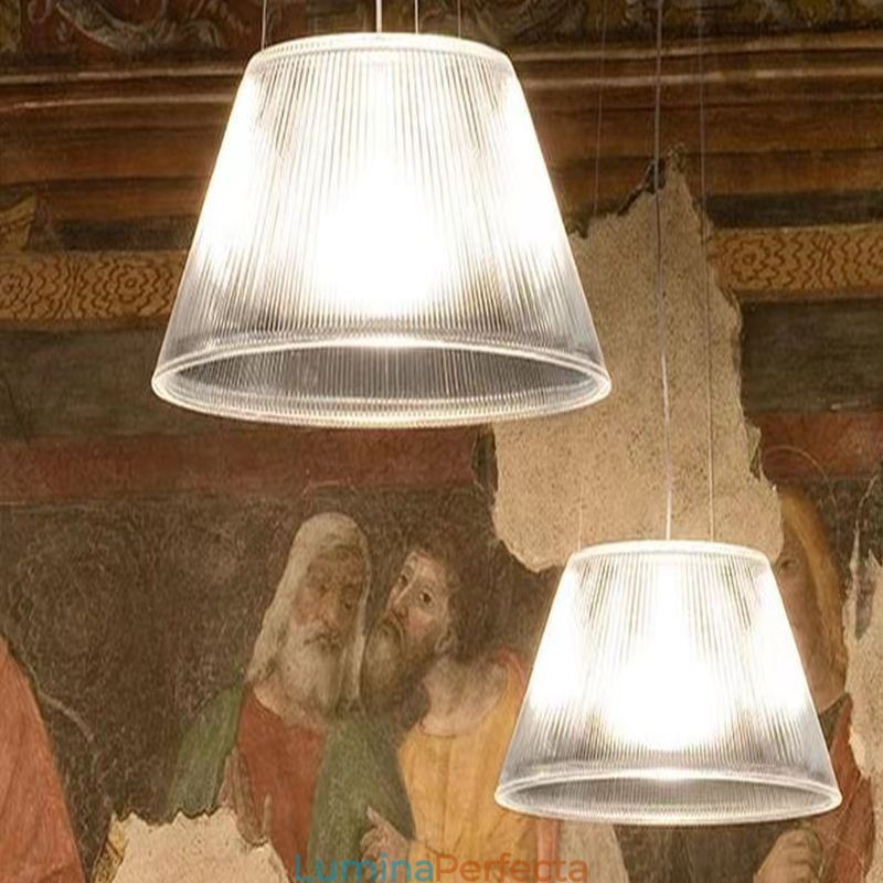 Plafoniera din sticlă, modernă, simplă, o singură