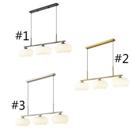 Lampă suspendată din sticlă nordică Plafoniera creativă din fier forjat