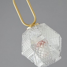 Lampă suspendată modernă Iluminat pentru casă din sticlă Lampă suspendată creativă