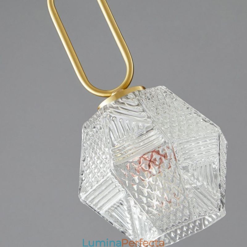 Lampă suspendată modernă Iluminat pentru casă din sticlă Lampă suspendată creativă